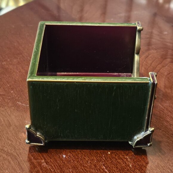 RARE JAY STRONGWATER ARABESQUE DARJEELING POST IT HOLDER DESK OFFICE CRYSTAL - Picture 3 of 6